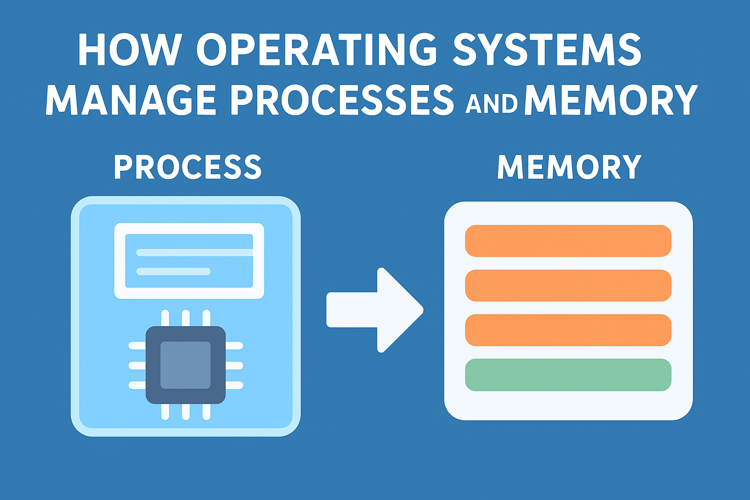 How Operating Systems Manage Processes and Memory - SkyCode